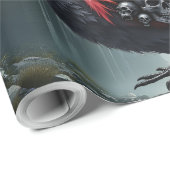 Crimson Cathedral Swan. ラッピングペーパー (ロールコーナー)