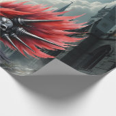 Crimson Cathedral Swan. ラッピングペーパー (角)