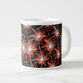 Crimson Fireburst Jumbo Mug ジャンボコーヒーマグカップ (正面右)