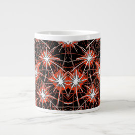 Crimson Fireburst Jumbo Mug ジャンボコーヒーマグカップ