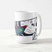 ☕🔥Crimson Fist Café Mug コーヒーマグカップ (正面右)