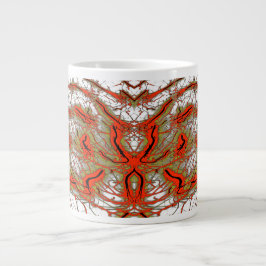 Crimson Fractalcore Jumbo Mug ジャンボコーヒーマグカップ