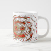 Crimson Fractalcore Jumbo Mug ジャンボコーヒーマグカップ (右)