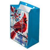 Crimson Harmony ミディアムペーパーバッグ (正面アングル)