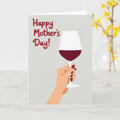 Crimson Mothers Day Card カード (黄色い花)