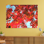 Crimson Myrtle #1 キャンバスプリント (インサイチュ (リビング))