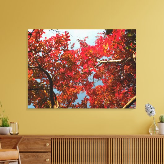 Crimson Myrtle #2 キャンバスプリント (インサイチュ (リビング))