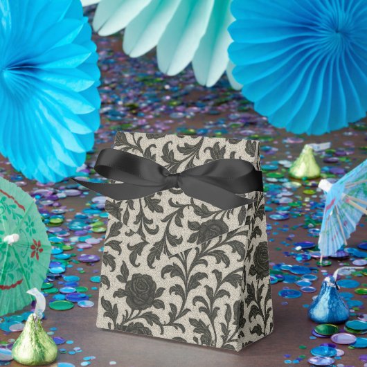 Crimson Nocturne Bloom Victorian  フェイバーボックス (パーティー)