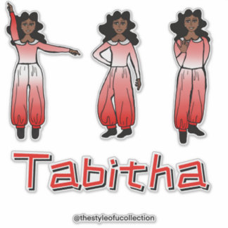 Crimson Ombre  Dancer #1 シール