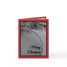 Crimson Ornament Christmas – Elegant Holiday Card