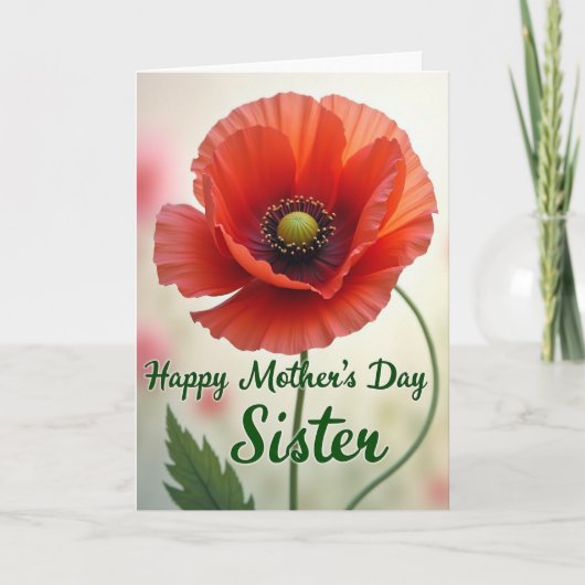 Crimson Petal Mothers Card カード (正面)