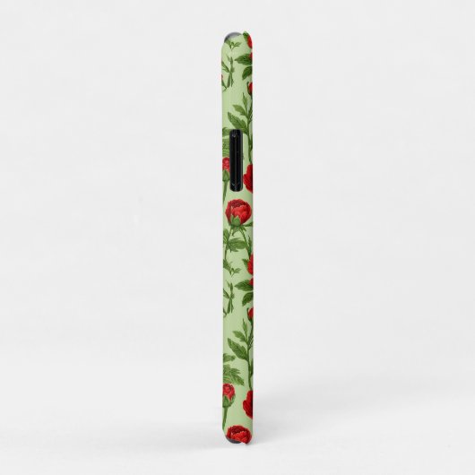 Crimson Ranunculus Bloom ✨ Vibrant Floral Elegance Case-Mate iPhoneケース (裏面/右)