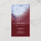 Crimson Red Architect名刺 名刺 (裏面)