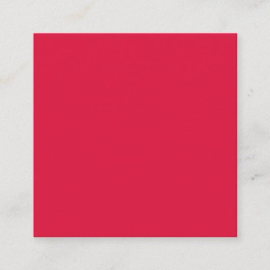 Crimson Red Custom Enclosure Card エンクロージャーカード (正面)
