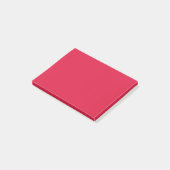 Crimson Red Post-It Notes – Customizable ポストイット (アングル)