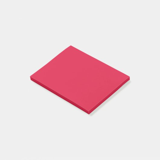 Crimson Red Post-It Notes – Customizable ポストイット (アングル)