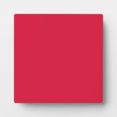 Crimson Red Tabletop Plaque – Customizable フォトプラーク (正面)