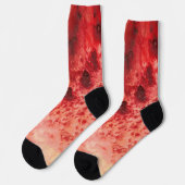 Crimson Residue ソックス (左)