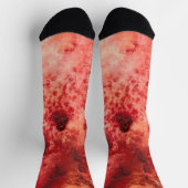 Crimson Residue ソックス (上部)