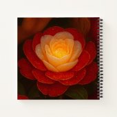 Crimson Rose Fairy Bold Dramatic Fantasy ノートブック (裏面)