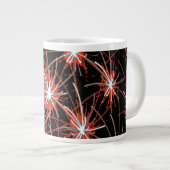 Crimson Starburst Jumbo Mug ジャンボコーヒーマグカップ (正面右)