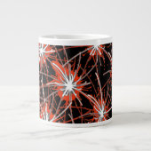 Crimson Starburst Jumbo Mug ジャンボコーヒーマグカップ (正面)