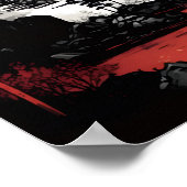 Crimson Sun Over Forbidden Peaks ポスター (角)