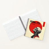 Crimson Sun Skull Journal — Custom Name & Title ノートブック (内部)