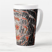 Crimson Veinflow Latte Mug カフェラテマグ (右アングル)