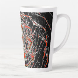 Crimson Veinflow Latte Mug カフェラテマグ