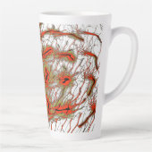 Crimson Vortex Latte Mug カフェラテマグ (右)