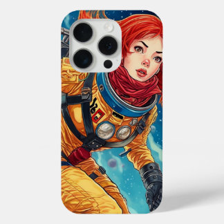 Crimson Voyager: Beyond the Stars iPhone 15 Proケース