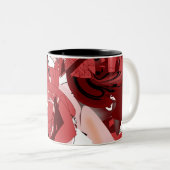 Crimson Whispers Coffee Mug ツートーンマグカップ (正面右)