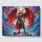 Crimson Wing – Fallen Angel Warrior.  ゲストブック (裏面)