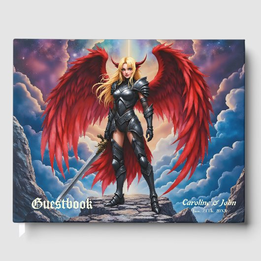Crimson Wing – Fallen Angel Warrior.  ゲストブック (正面)
