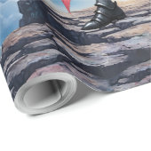 Crimson Wing – Fallen Angel Warrior.  ラッピングペーパー (ロールコーナー)