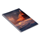 Crimson Winter at the Kremlin Notebook ノートブック (右側)