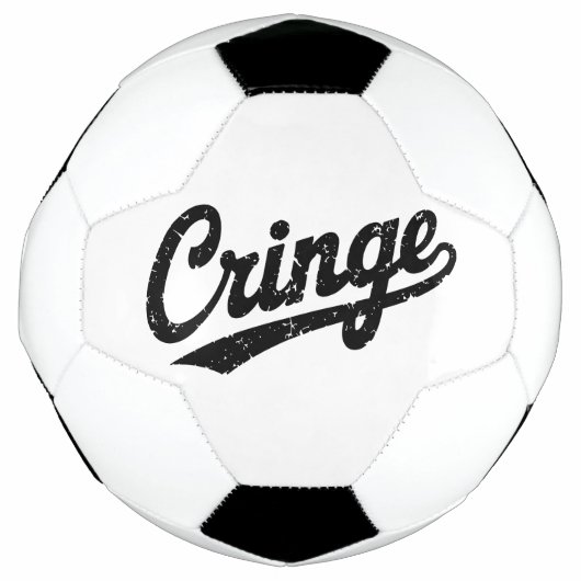 Cringe  サッカーボール (正面)