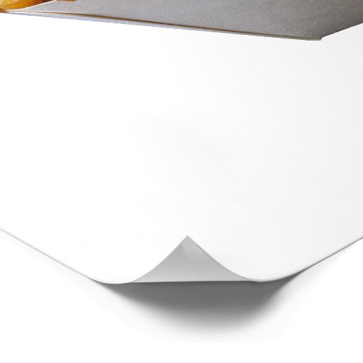 Crinkle-cut french fries ポスター (角)