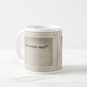 Crismas_Mug_空白の、「カスタマイズ私!」 コーヒーマグカップ (正面左)