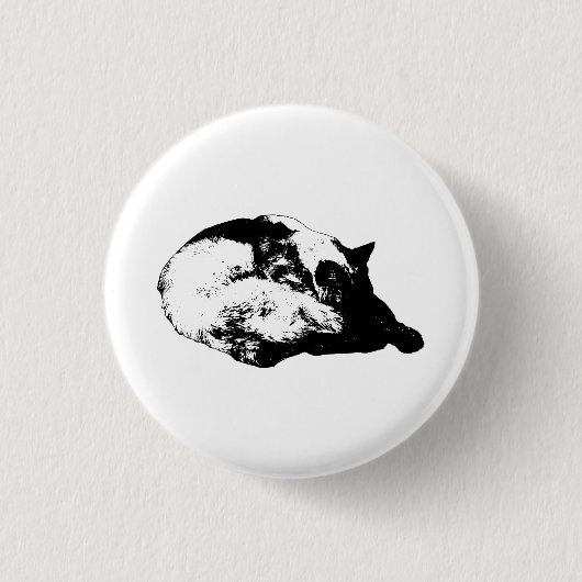 crisp line charm 缶バッジ (正面)