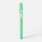 Crisp Tartan Design Phone Case iPhone 16ケース (左側面)