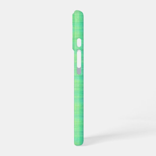 Crisp Tartan Design Phone Case iPhone 16ケース (左側面)