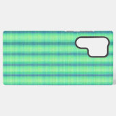 Crisp Tartan Design Phone Case Samsung Galaxyケース (裏面横)