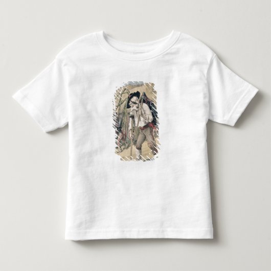 Crispiの敗北の風刺漫画 トドラーTシャツ (正面)