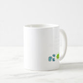 Crispr科学者Biologist教授の学生 コーヒーマグカップ (正面右)