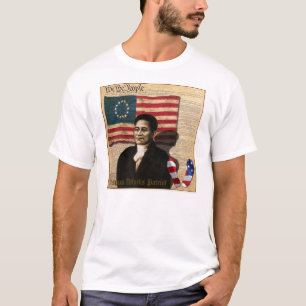 Crispus Attucksアメリカの黒い戦争の英雄1770年 Tシャツ