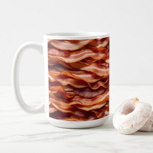 Crispy Bacon コーヒーマグカップ (ドーナツ)
