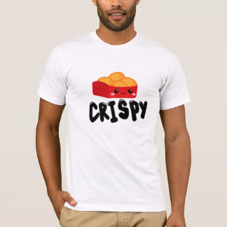 Crispy Chicken Nuggets Foodie T-Shirt Tシャツ