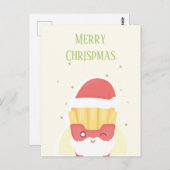 Crispy Patties Merry Chrispmas ポストカード (正面/裏面)
